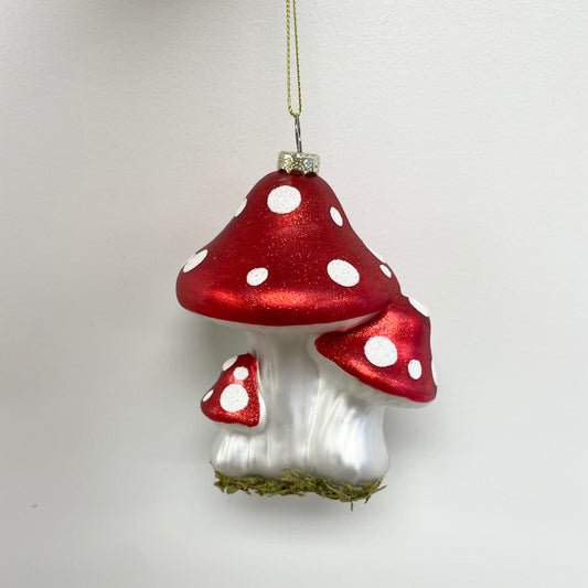 Mushroom ornament