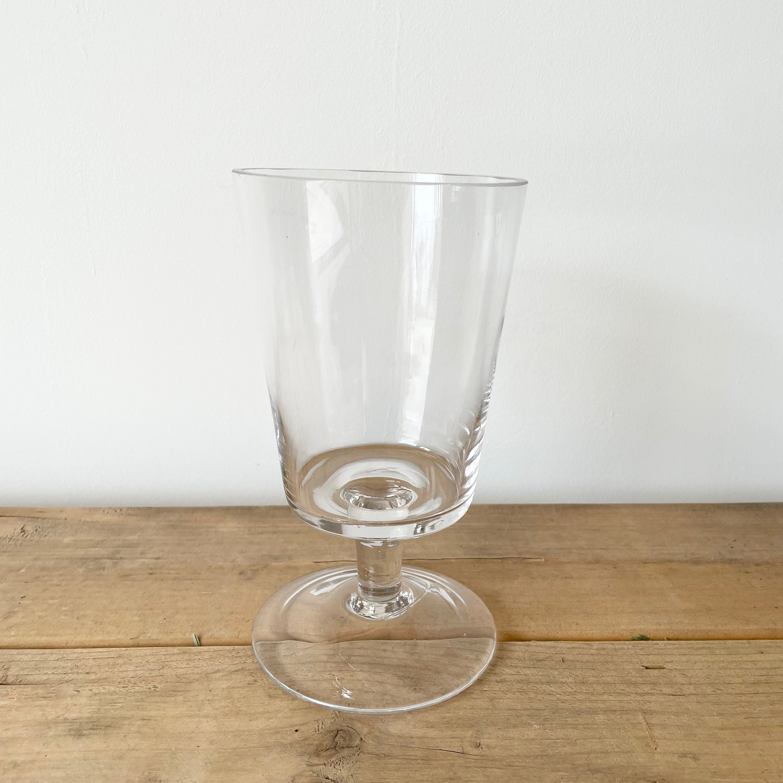 Footed Glass Vase – Mint and Magnolia