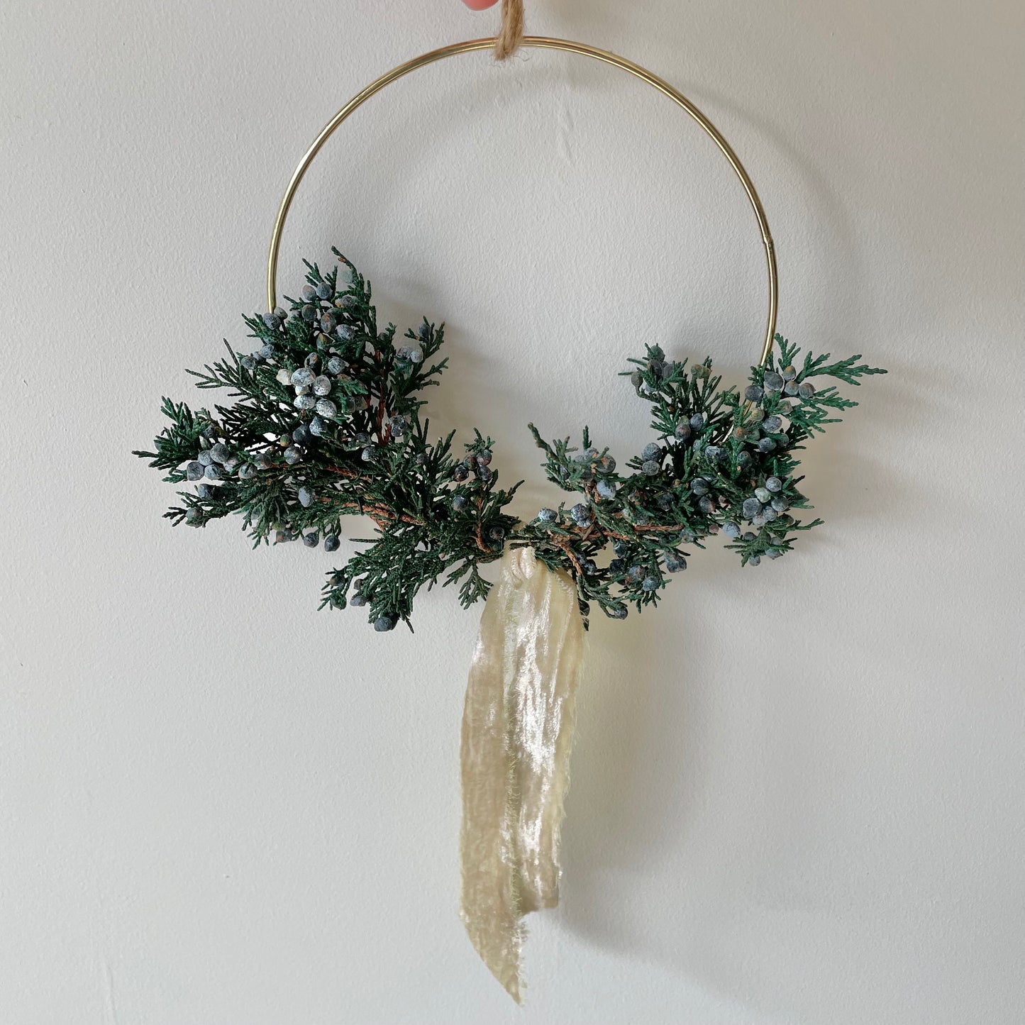 Mini Wreath Gold