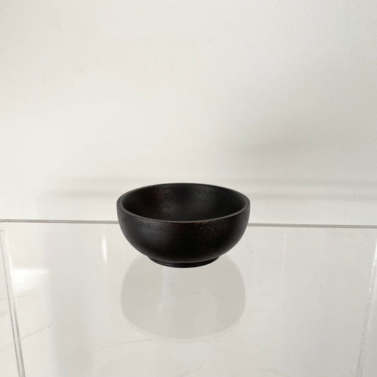 Wooden dip bowl